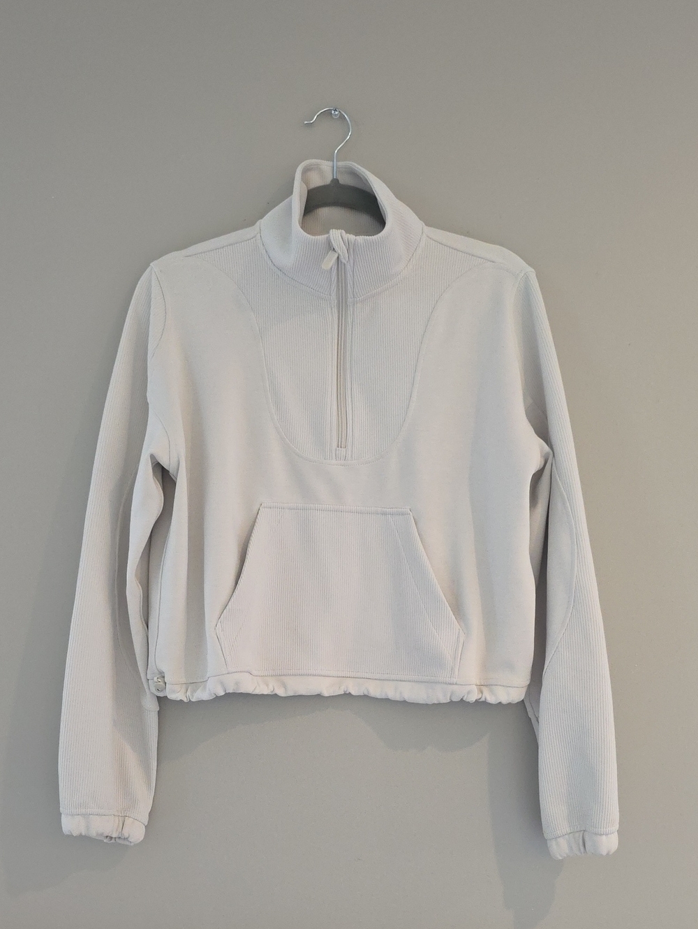 Lululemon Womens Ribbed Softstream Half-Zip Pullover Sweater